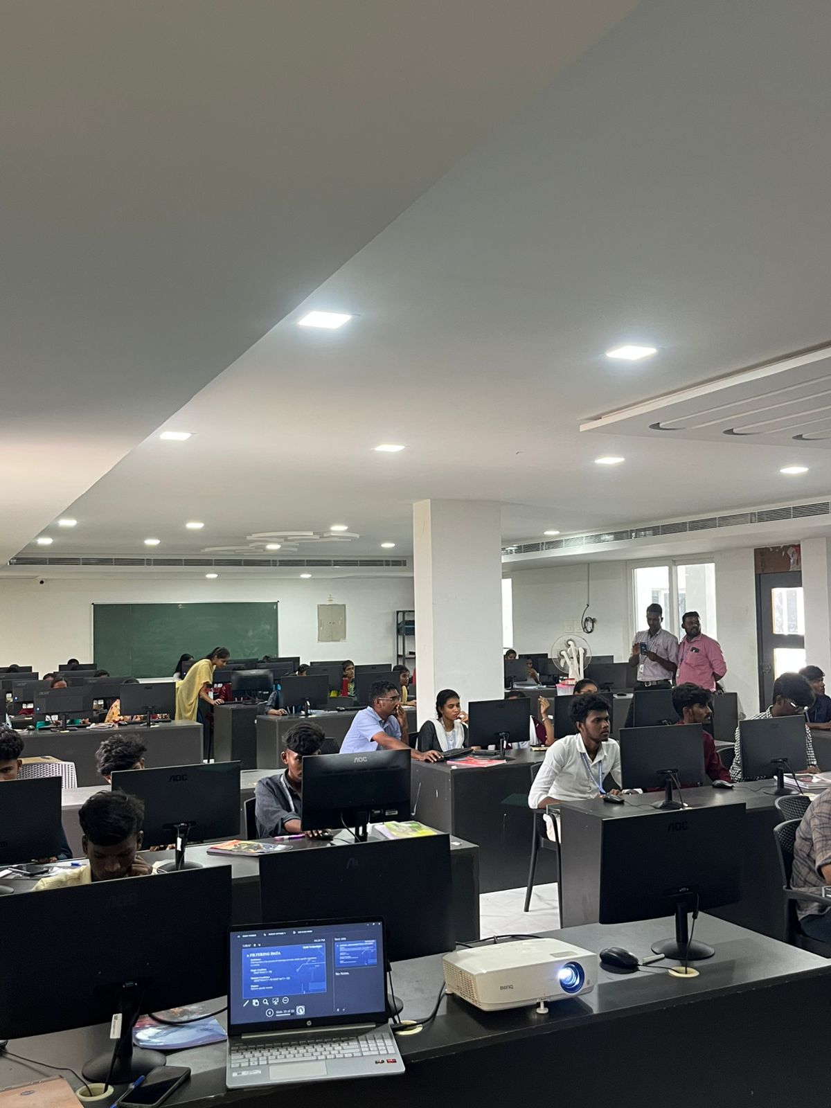 Software Training Class at Rohil NextGen Virudhunagar - Students learning programming