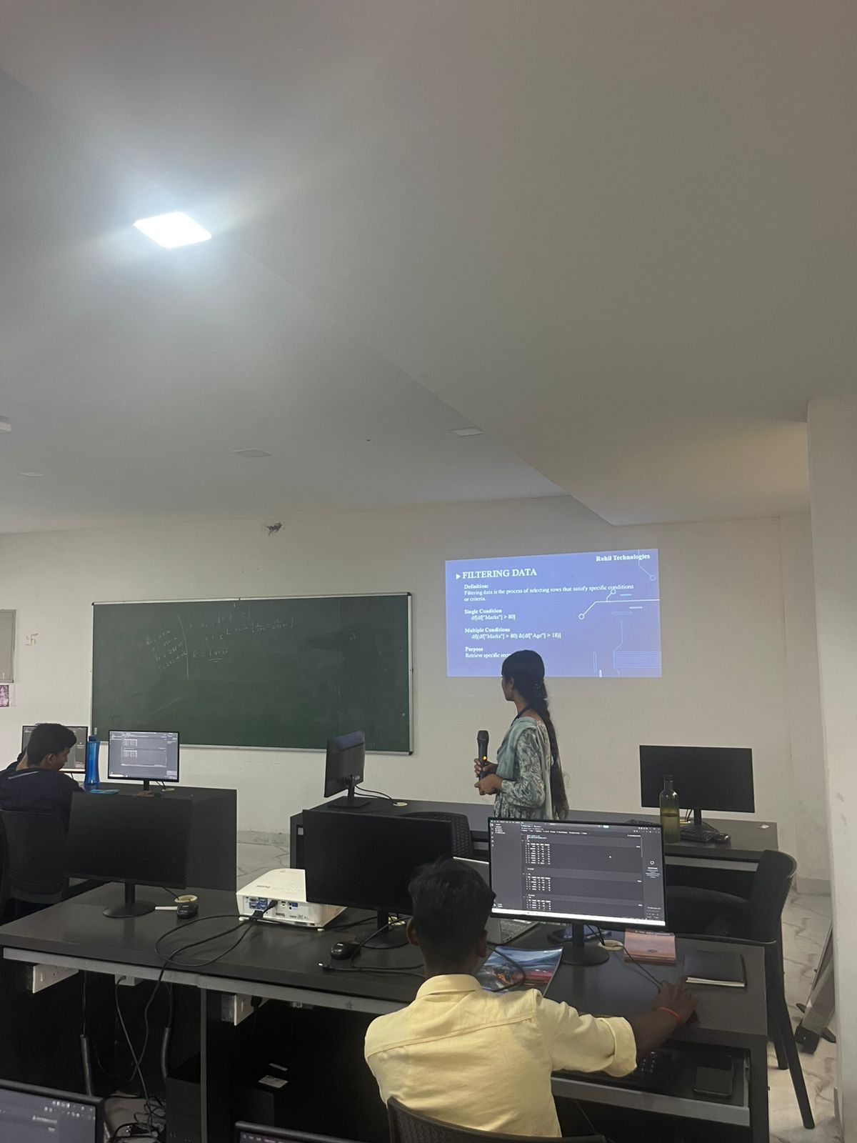 Software Training Class at Rohil NextGen Virudhunagar - Students learning programming