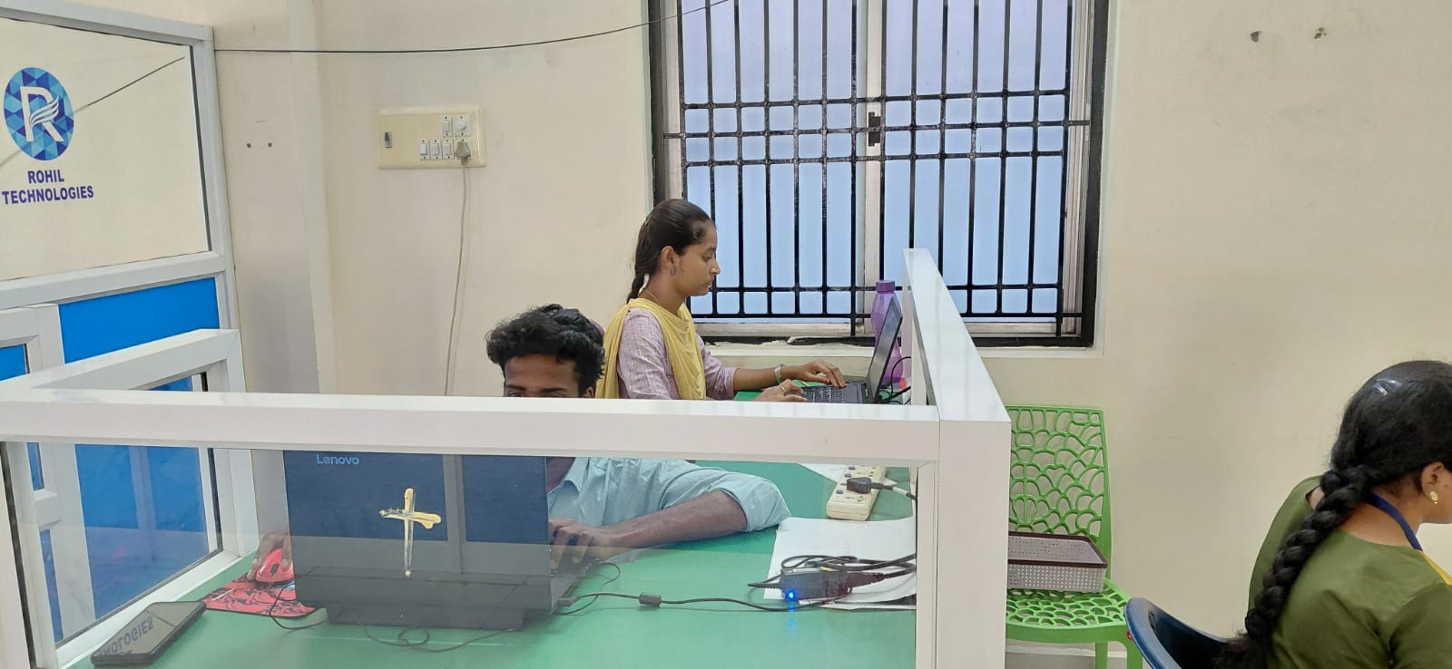 Project Demonstration at Rohil NextGen - Student project showcase