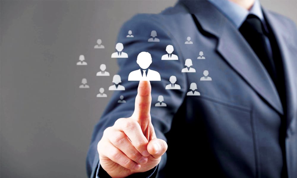 Students in training session